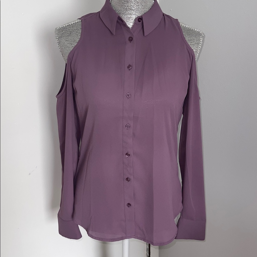 Express Cold Shoulder Blouse